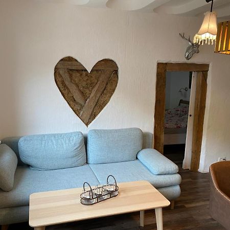 Schoene Ferienwohnung Burgruine Fachwerkhaus 바하라흐 외부 사진